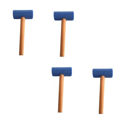 Wakauto 4pcs Lightweight Foam Hammer for Safe Epe Material Hammer Props for Outdoor Activities Parent Play and Party Fun Random Color