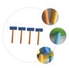 Wakauto 4pcs Lightweight Foam Hammer for Safe Epe Material Hammer Props for Outdoor Activities Parent Play and Party Fun Random Color view 4
