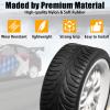 4PCS 1/10 RC On Road Tires and Wheels, Soft Rubber Touring Tires Foam Insert and Nylon Wheels with 12mm Hex Fits for 1/10 Tamiya HPS HPI KYOSHO Traxxas XV02 XV01 TT01 TT02 PTG2 A959 On Road Tyres view 3