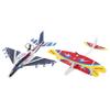 2pcs USB Charged Electric Airplane for Foam Glider Model with Lights Safe Material Easy Outdoor Flying Aircraft for Boys view 1