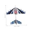 2pcs USB Charged Electric Airplane for Foam Glider Model with Lights Safe Material Easy Outdoor Flying Aircraft for Boys view 2