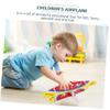 2pcs USB Charged Electric Airplane for Foam Glider Model with Lights Safe Material Easy Outdoor Flying Aircraft for Boys view 4
