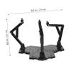 Beaupretty Action Figure Display Stand Base Compatible with Mg Hg Rg Models Lightweight Portable Figurine Support Shelf with Practical Holder for Desktop Decoration and Collectors view 2