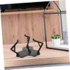 Beaupretty Action Figure Display Stand Base Compatible with Mg Hg Rg Models Lightweight Portable Figurine Support Shelf with Practical Holder for Desktop Decoration and Collectors view 3
