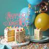 16th Birthday Cake Decoration, Sweet 16 Cake Topper Rose Gold Birthday Cake Topper Glittery for Sweet 16 Party Celebrations Celebrating Anniversary Party Decoration view 4