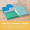 Back2School Express Little Haven Step & Slide Corner Climber, Indoor Playset, Contemporary, 4-Piece view 3