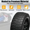 4PCS 1/10 RC On Road Tires and Wheels, Soft Rubber Touring Tires Foam Insert and Nylon Wheels with 12mm Hex Fits for 1/10 Tamiya HPS HPI KYOSHO Traxxas XV02 XV01 TT01 TT02 PTG2 A959 On Road Tyres view 3