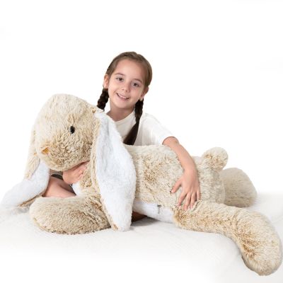 BENINY Large Bunny Stuffed Animal 31", Giant Rabbit Plush Toy for Girls Boys Kids, Big Cuddly Easter Gift for Girl Chirstmas Birthday
