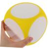 Abaodam Large Erasable Classroom Dice Yellow Foam Cube Portable Dry Erase Board Game Supply for DIY Learning Math Teaching Party and Educational Activities view 4