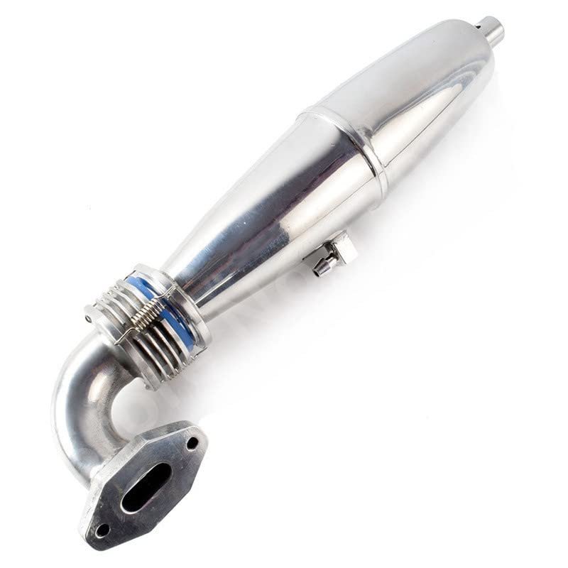1 Set 102009 Thicken Exhaust Pipe Upgrade for HSP Baja Nitro RC Car 1/10 Scale Models