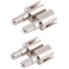 2pcs/4pcs Steel Drive Cup C 02032 for 1/10 HSP Redcat Volcano EPX Pro Monster Truck Replacement Parts(4pcs Silver) view 1