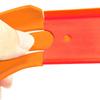 Racetrack Connectors Compatible with Hot Wheels,90 Degree Banked Turn,10 PacksUpgrade Edition (Orange) view 4