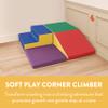Back2School Express Little Haven Step & Slide Corner Climber, Indoor Playset, Assorted, 4-Piece view 3