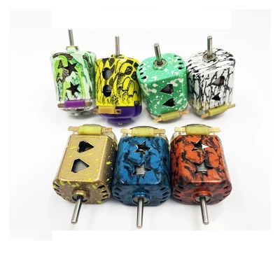 DGHIHZDHO 130 Slot Cars Electronic Starter DC 3V 3.7V Ultra-high Speed Strong Magnetism Engine Cooling 2mm Shaft DIY RC 4WD B