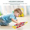 Totority USB Rechargeable Electric Foam Glider Planes 2Pcs with LED Lights, Hand Thrown Airplane Toys for Kids Boys Girls, Safe Durable Material, Perfect Outdoor Indoor Flying Fun Present view 3