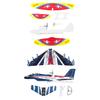 Totority USB Rechargeable Electric Foam Glider Planes 2Pcs with LED Lights, Hand Thrown Airplane Toys for Kids Boys Girls, Safe Durable Material, Perfect Outdoor Indoor Flying Fun Present view 4