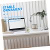 Abaodam Miniature Double Layer Small Shopping Cart Alloy Abs Desktop Storage Trolley for Home Decor and Organizing Holidays and Parties view 4