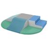 Back2School Express Little Haven Step & Slide Wall Climber, Indoor Playset, Contemporary, 6-Piece view 1