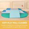 Back2School Express Little Haven Step & Slide Wall Climber, Indoor Playset, Contemporary, 6-Piece view 3