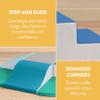 Back2School Express Little Haven Step & Slide Wall Climber, Indoor Playset, Contemporary, 6-Piece view 4