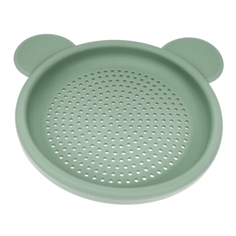BESPORTBLE Handheld Silicone Sand Sifter for Lightweight Summer Beach Sand Plaything Safe Material Strainer for Outdoor Pool Garden Fun