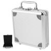 LIOOBO Alloy Poker Chip Case Large Capacity Storage Box with Compartments for Poker Cards and Dice Carrying Case with Rounded Edges for Safe and Portable Chip Organization view 1