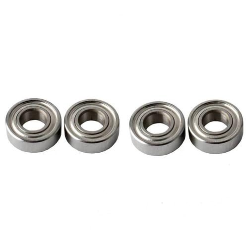 16T Gear Flywheel Clutch Bell Ball Bearings Set for HSP 94188 1/10 RC Nitro Engine Car Upgrade Parts(4pcs 10x5x4 Bearing)