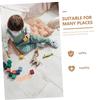 Toyvian Wooden Train Track Expansion Accessory for Educational Snake Shaped Rail DIY Railway Add to Enhance Parent Play and Promote Logic Skills Compatible with Thomas Wooden Train view 3