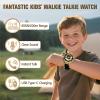 Walkie Talkies for Kids Rechargeable 2 Pack, Long Range Camo Walkie Talkie for Boys Age 8-12, Wrist Walkie Talkie Spy Watches for Kid, Kids Walkie Talkies 2 Pack for Christmas Birthday Gift view 4