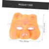 Beaupretty Scary Pig Half Face Mask Reusable Latex Masquerade Accessory for Halloween Mardi Gras Party Nightclub Costume view 2