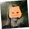 Beaupretty Scary Pig Half Face Mask Reusable Latex Masquerade Accessory for Halloween Mardi Gras Party Nightclub Costume view 3