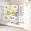Custom Construction Truck Blanket,Personalized Baby Construction Truck Blanket,Soft Cozy Personalized Baby Gifts for Christmas Birthday Infant Newborn Shower,60"x80"-Queen Size for Adults view 4