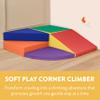 Back2School Express Little Haven Twist Step & Slide Corner Climber, Soft Play, Assorted, 5-Piece view 3