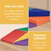 Back2School Express Little Haven Twist Step & Slide Corner Climber, Soft Play, Assorted, 5-Piece view 4