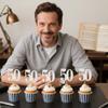 10 PCS Silver 50th Birthday Cupcake Decorations - Glitter Number 50 Cupcake Decor for Anniversary Parties and Party Cupcake Toppers Supplies view 3