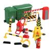 Abaodam Miniature Traffic Barrier Educational Street Signs for Teaching Aids Interactive Road Safety Playthings for Boys view 1