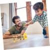 Abaodam Miniature Traffic Barrier Educational Street Signs for Teaching Aids Interactive Road Safety Playthings for Boys view 3