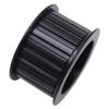 1Set Black Billet Aluminum Gilmer Belt Drive Pulley Compatible With Big Block Engines 361 383 400 413 426 440 BBM view 2