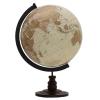 8.4" Antique World Globe with Metal Stand & Base, HD Printed Educational Globe for Office & School view 2