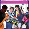 10pcs Inflatable Instruments Party Props Rock Star Toy Set Inflatable Saxophone Bass Rock Microphone Rock Electric Guitar Recorder Suitable for Various Music Parties(Retro Style) view 4