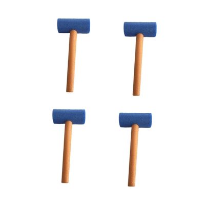 TOYANDONA 4pcs Portable Foam Hammer for Educational Lightweight Hammers for Outdoor Play Parent Interaction Beach Activities and Stage Props Random Colors Random Color