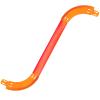 Racetrack Connectors Compatible with Hot Wheels, 90 Degree Banked Turn, 4 Packs, Upgrade Edition (Orange) view 3