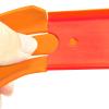 Racetrack Connectors Compatible with Hot Wheels, 90 Degree Banked Turn, 4 Packs, Upgrade Edition (Orange) view 4