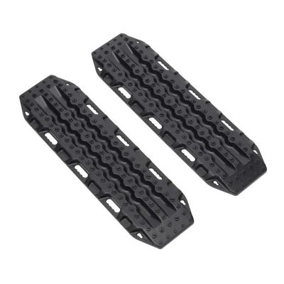 2PCS 134mm Plastic Sand Ladder Recovery Board for 1:10 RC Crawler TRX-4 TRX-6 Axial SCX10 Redcat Gen8 VS4-10 - Durable (Black)