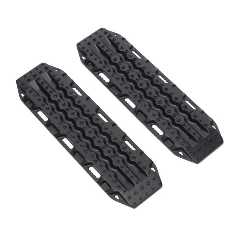 2PCS 134mm Plastic Sand Ladder Recovery Board for 1:10 RC Crawler TRX-4 TRX-6 Axial SCX10 Redcat Gen8 VS4-10 - Durable (Black)