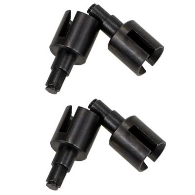 2pcs/4pcs Steel Drive Cup C 02032 for 1/10 HSP Redcat Volcano EPX Pro Monster Truck Replacement Parts(4pcs Black)