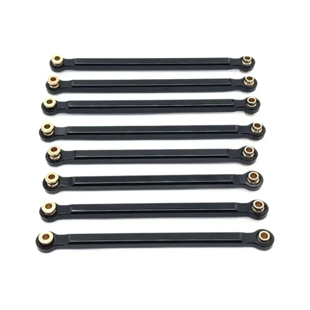 1/12 MN128 MN86 G500 Metal Chassis Fixing Pull Rod Compatible with RC Car Upgrade Parts Replacement(Black)