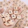 100 PCS Wood Letter Tiles Wooden Tiles view 4