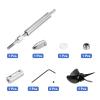 MECCANIXITY Drive Shaft W Propeller and Coupling Joint for RC Boat Coupler Assemble Kit, L100mm Shaft, L50mm Sleeve, D55mm Four Propeller, Fit for 5 mm Motor Shaft view 4