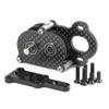 35g Carbon Ultralight NOD Transmission 48P Straight Axle Gearbox Compatible with 1 10 Scale RC Crawler Chassis Such As AR44 AR45 Compatible with Scaler Models(Black) view 1